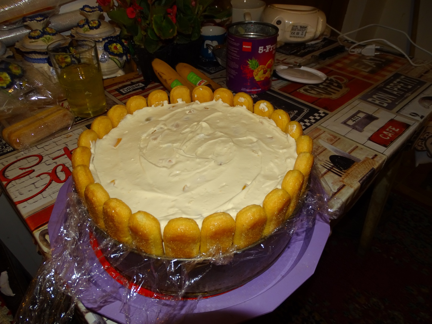 Tort racoros de vara- cocktail cu fructe