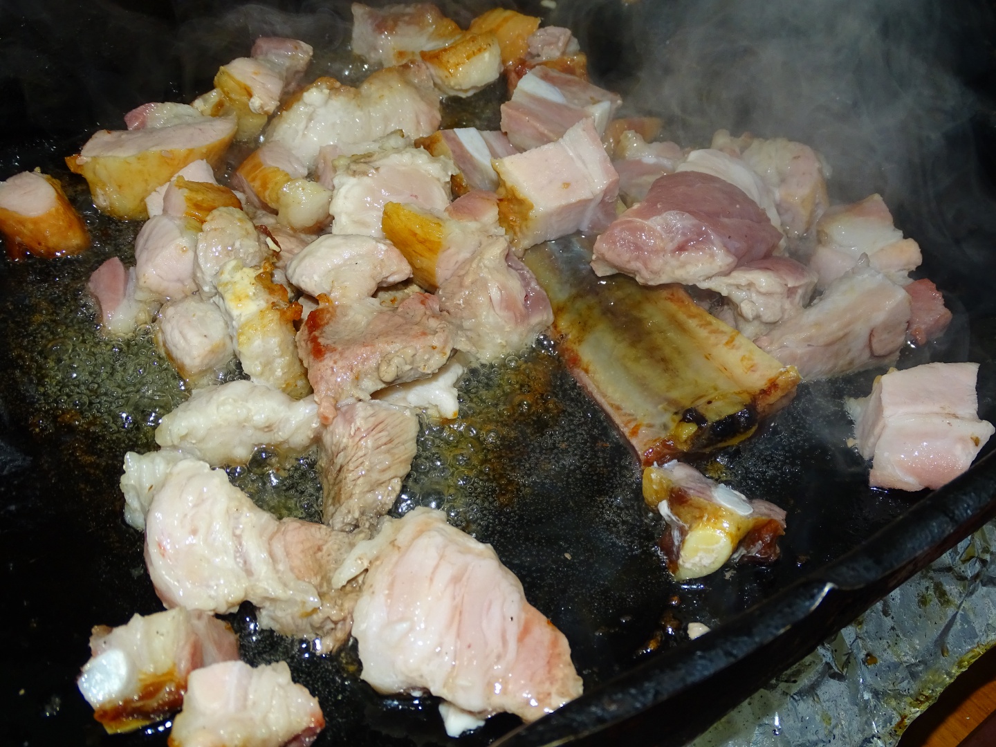 Varza noua cu ceapa verde la cuptor