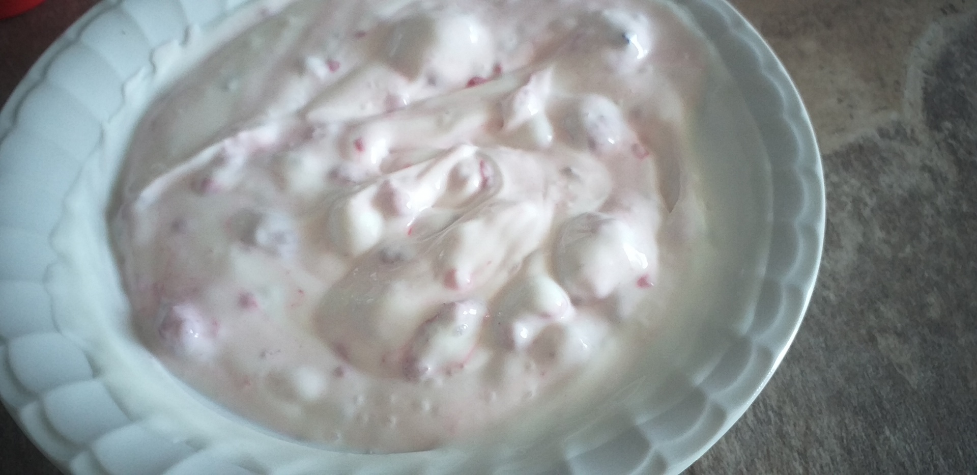 Inghetata de lavanda si zmeura