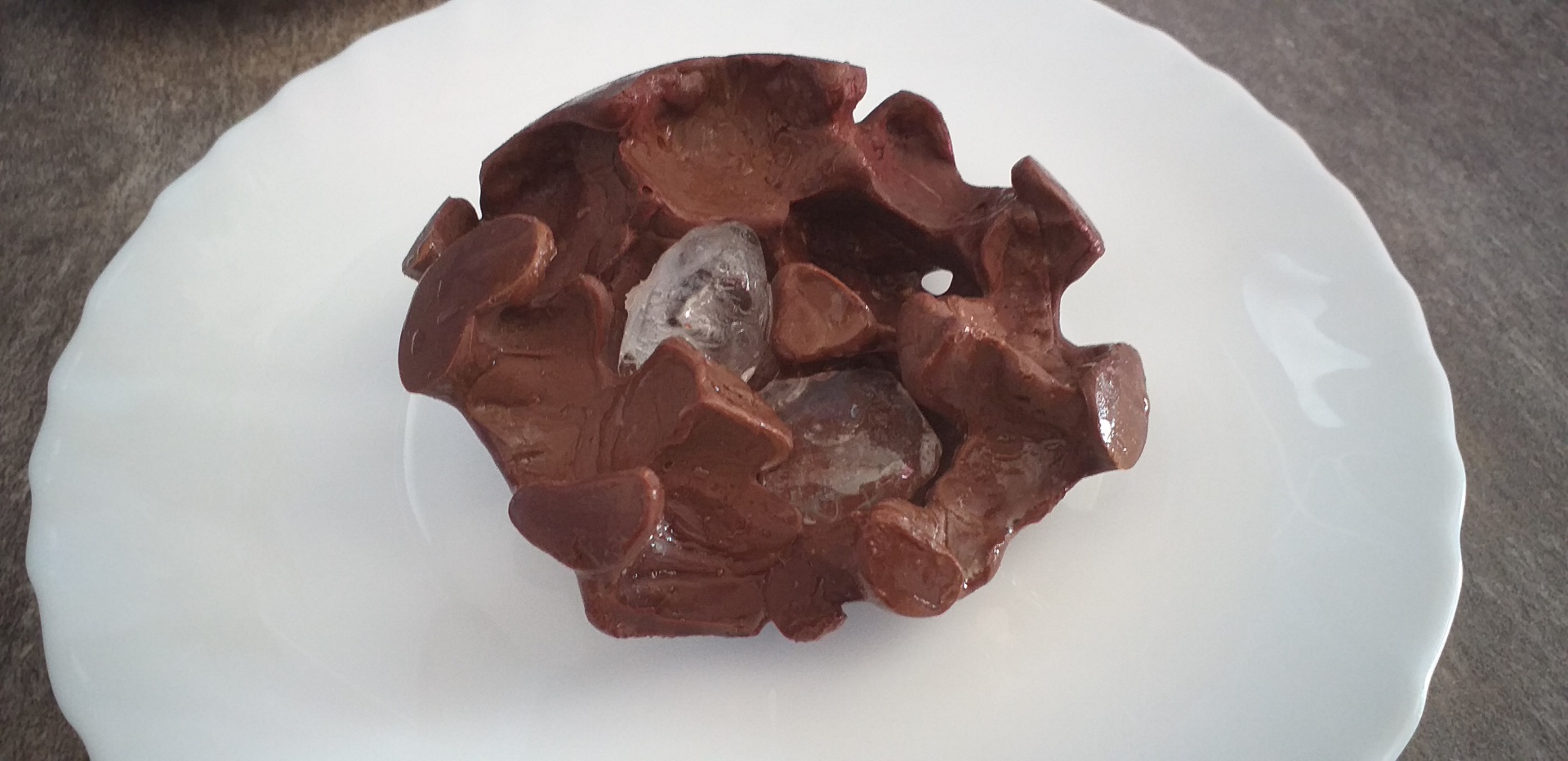 Inghetata de lavanda si zmeura