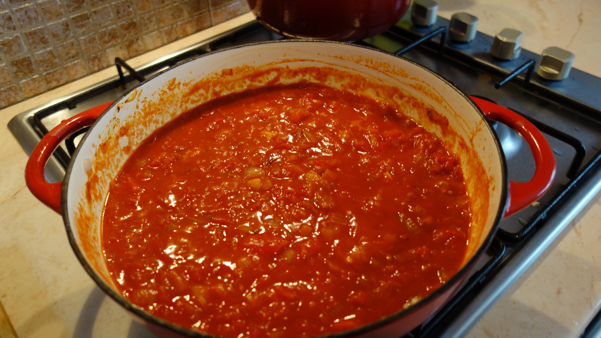 Shakshouka  cu rosii proaspete