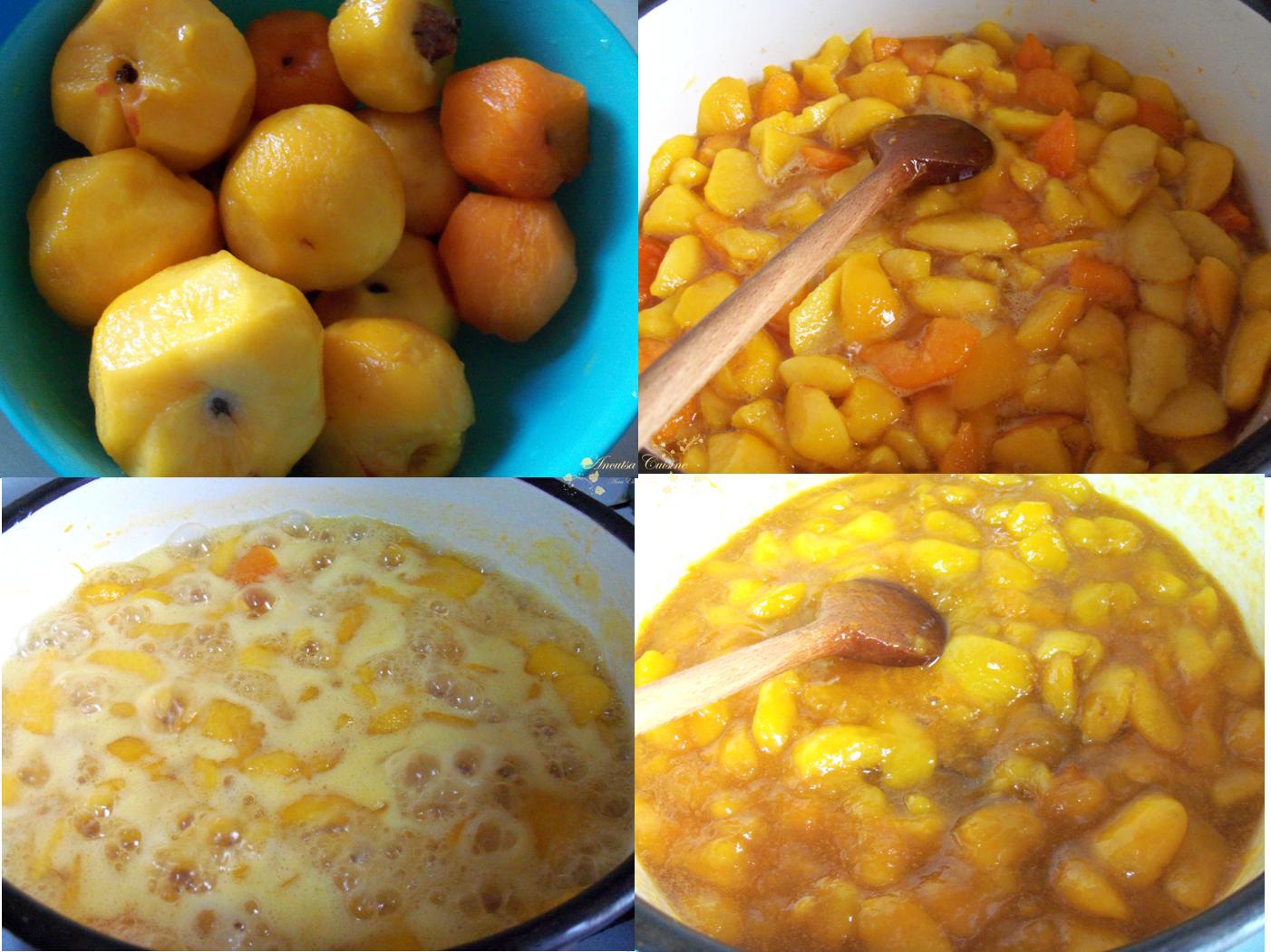 Gem asortat din piersici, caise si nectarine