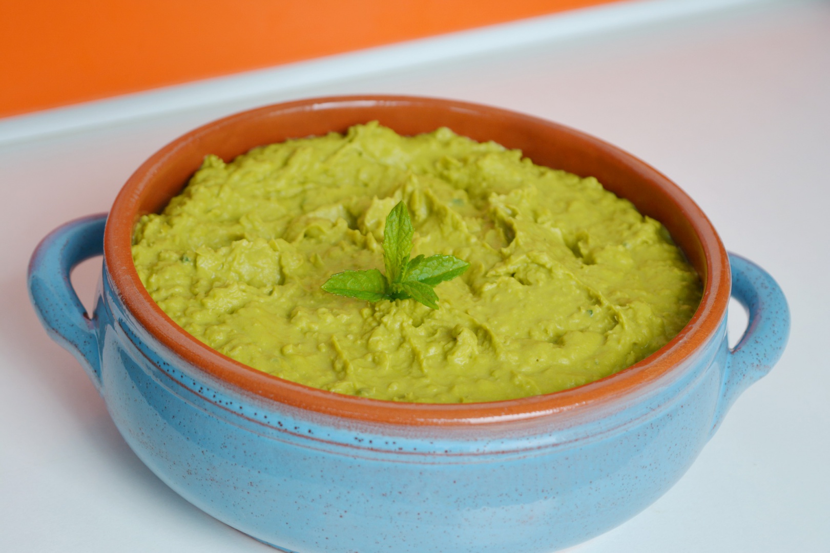 Cotlet de vitel cu piure de mazare