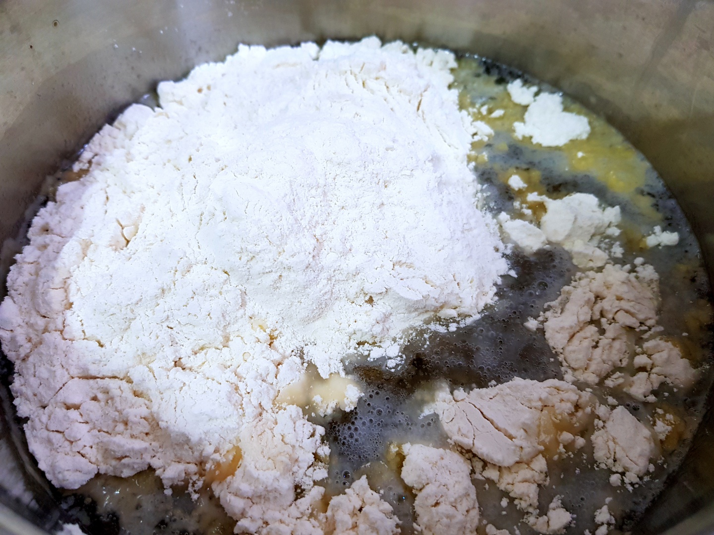 Eclere cu crema de vanilie