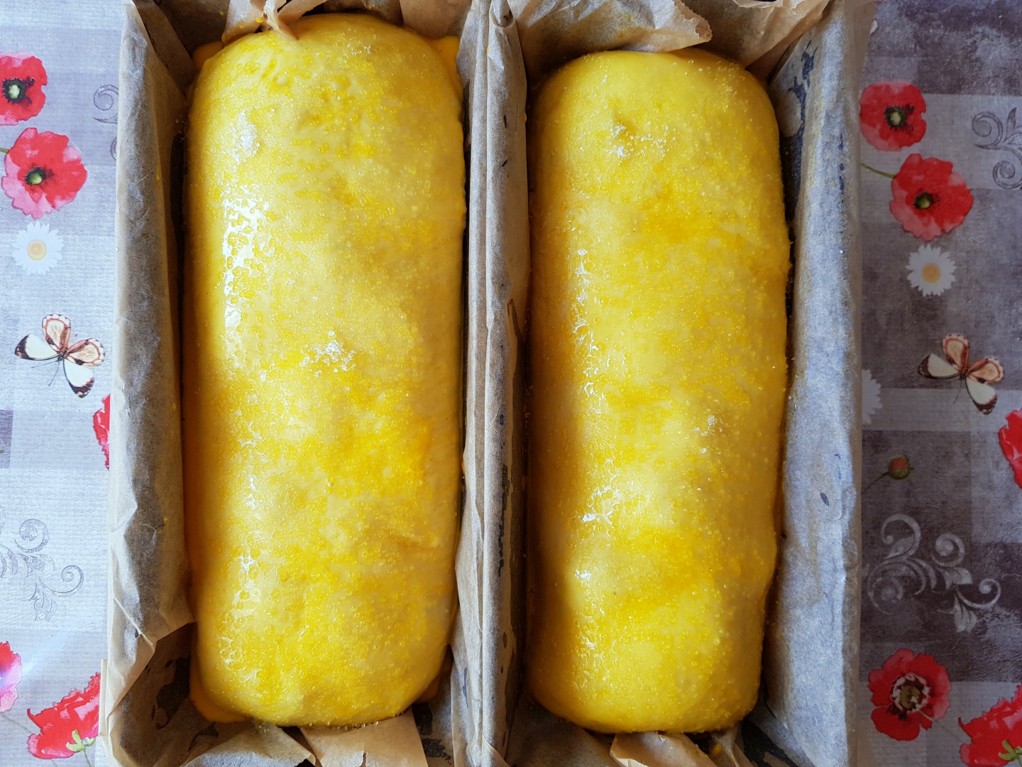 Cozonaci cu aluat dospit la rece, umpluti cu ciocolata si rahat