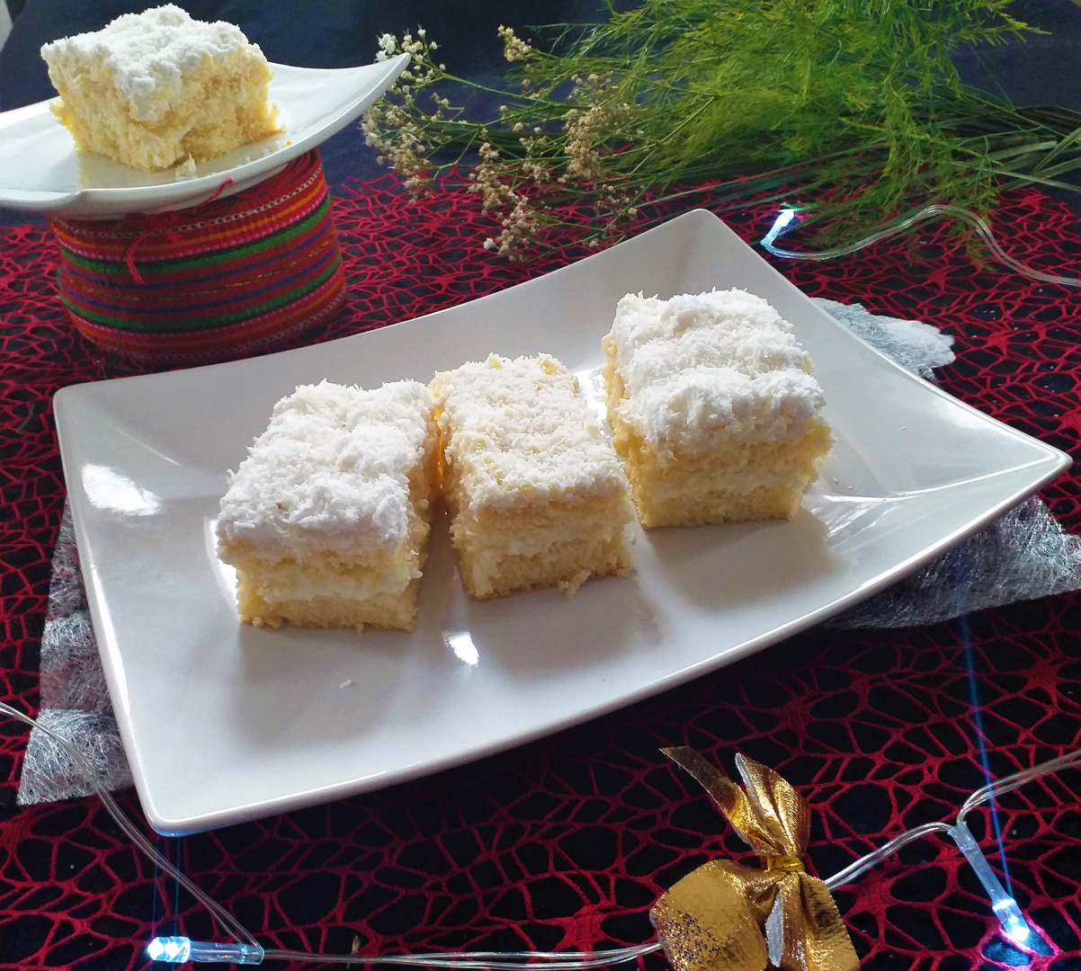 Prajitura cu cocos si ananas