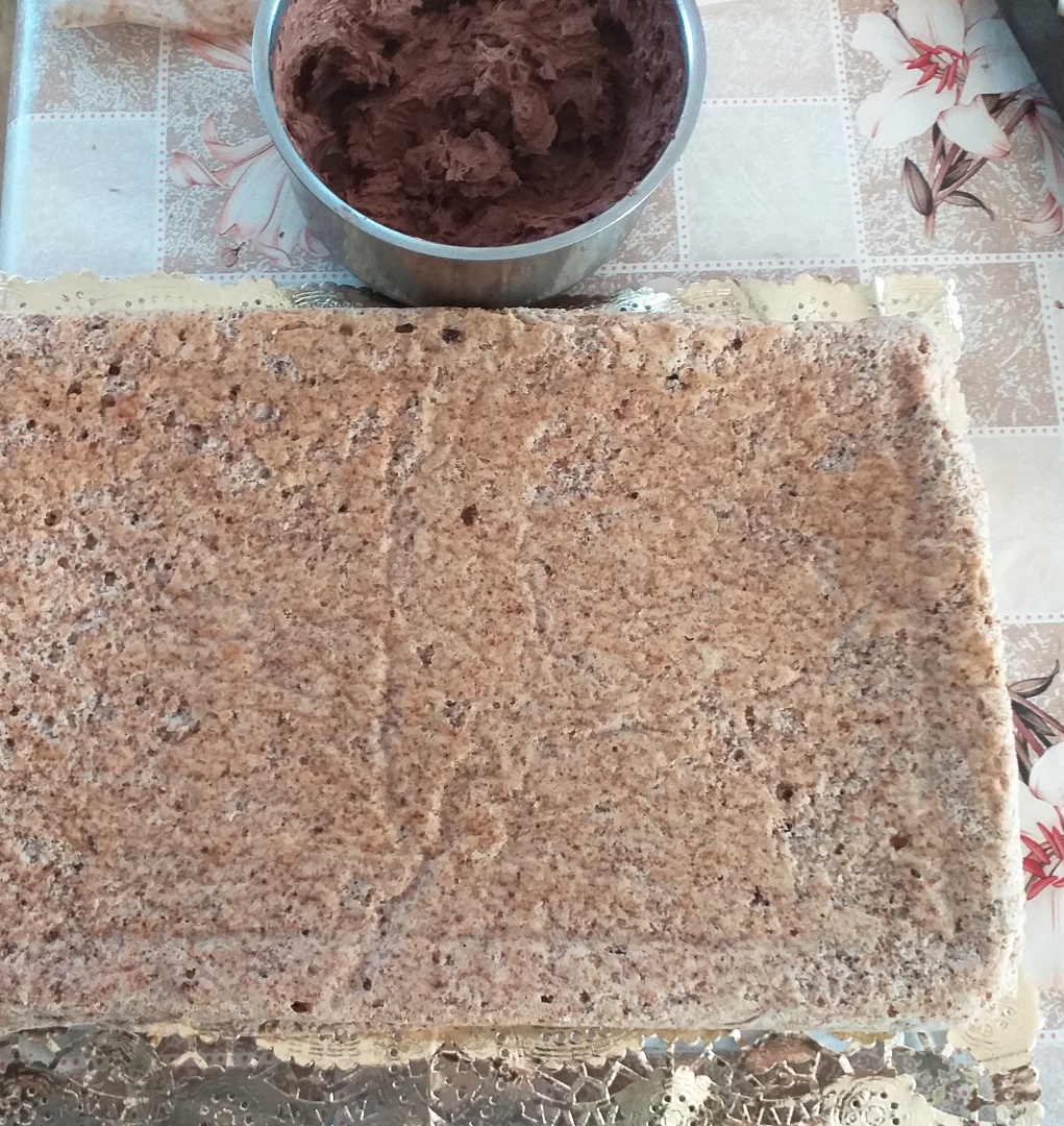 Prajitura cu nuca si cafea