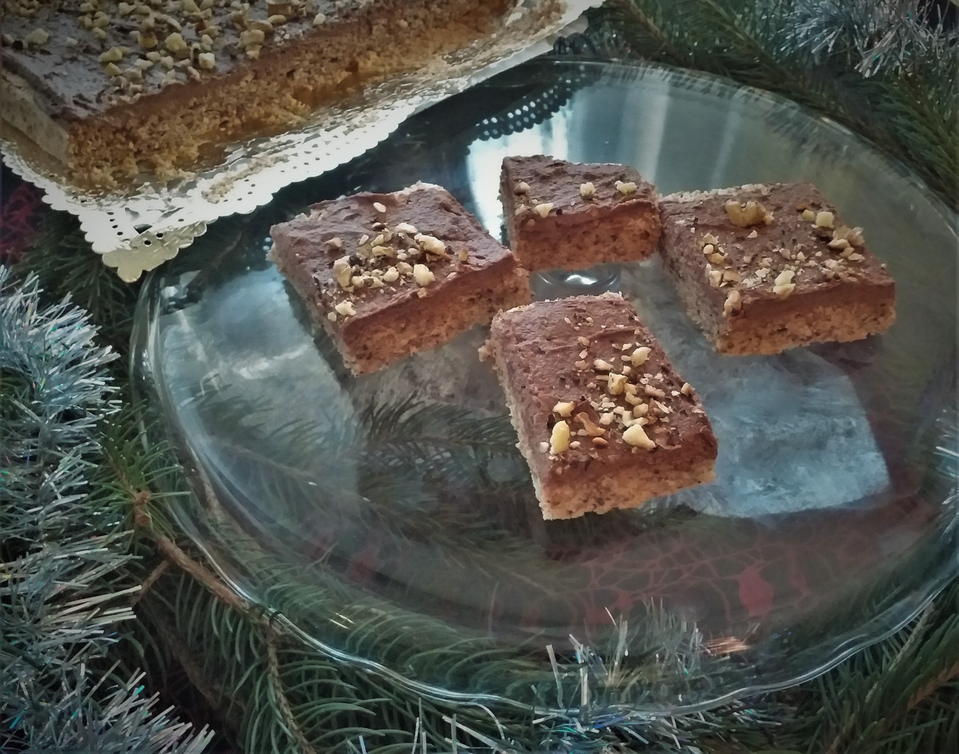 Prajitura cu nuca si cafea