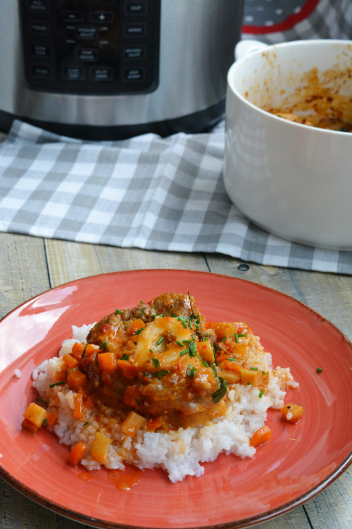 Osso buco, gatit lent la Multicooker-ul Crock-Pot Express