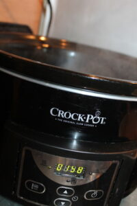 Chilli con carne la slow cooker Crock Pot