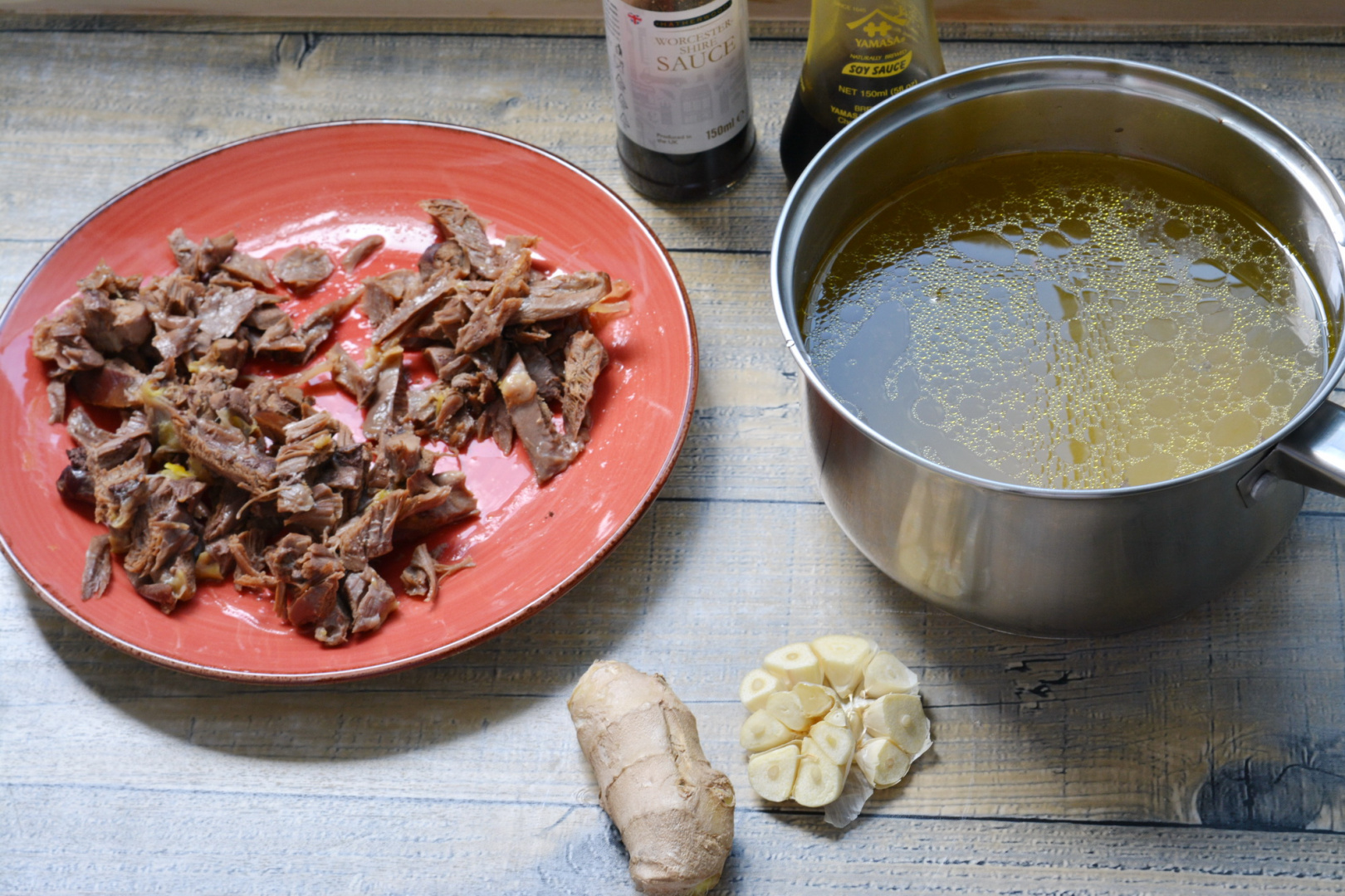 Ramen, supa gatita la Multicookerul Crock-Pot express cu gatire sub presiune