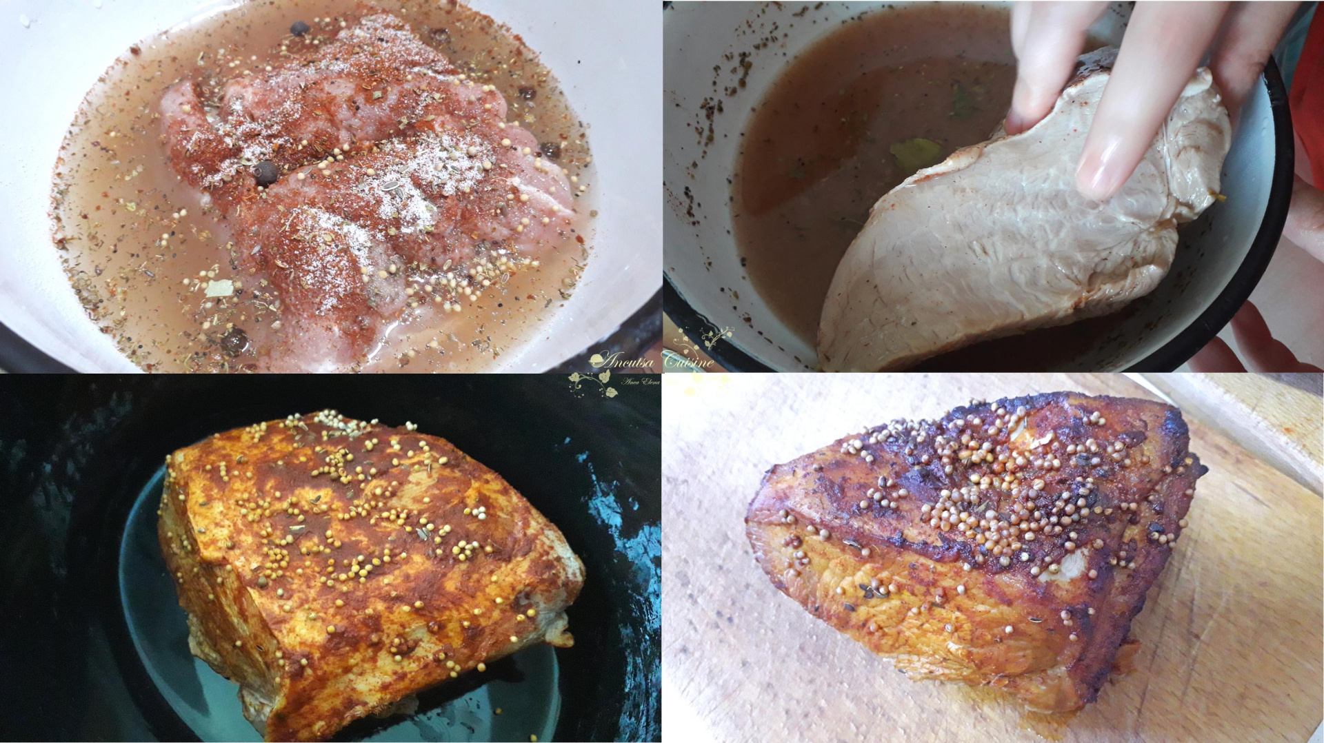 Muschi de porc la slow cooker Crock Pot