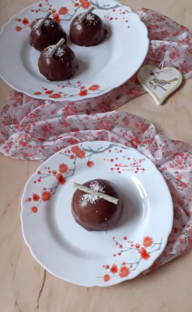 Domuri cu cafea, ciocolata si trufa crocanta