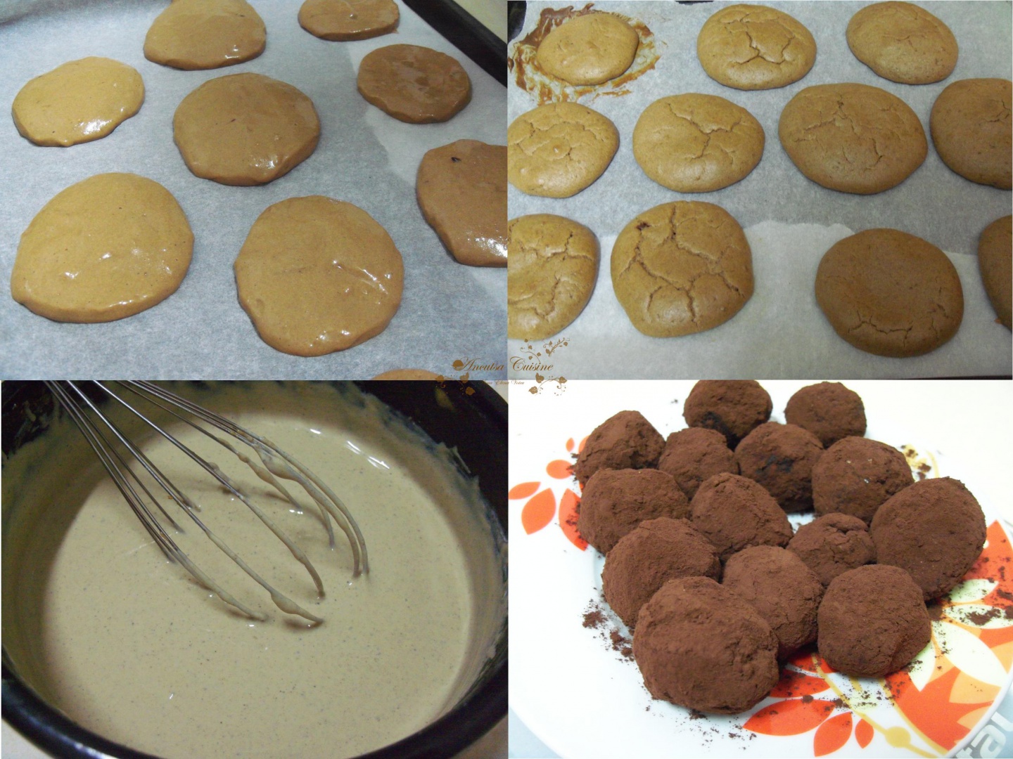 Domuri cu cafea, ciocolata si trufa crocanta