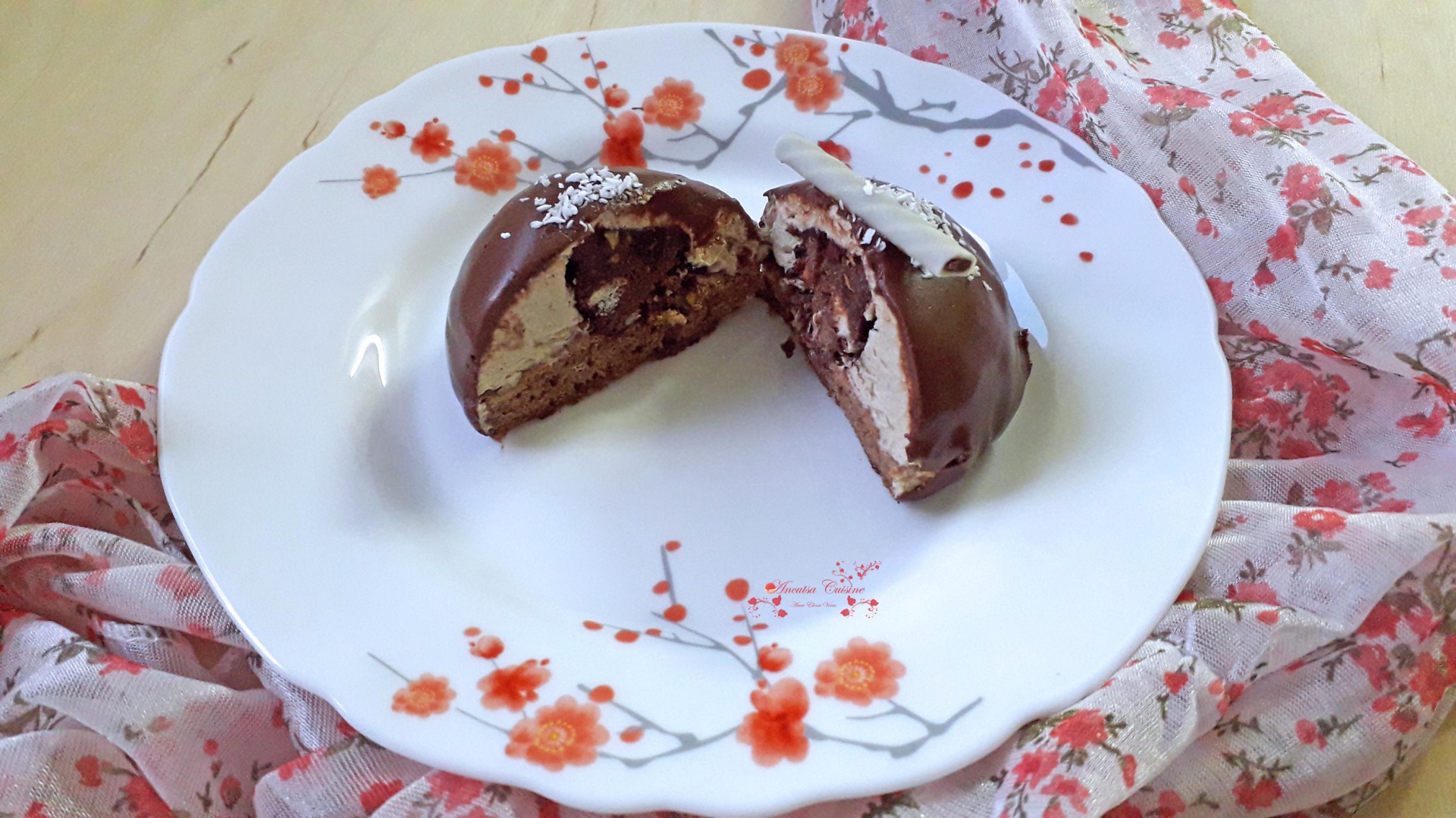 Domuri cu cafea, ciocolata si trufa crocanta