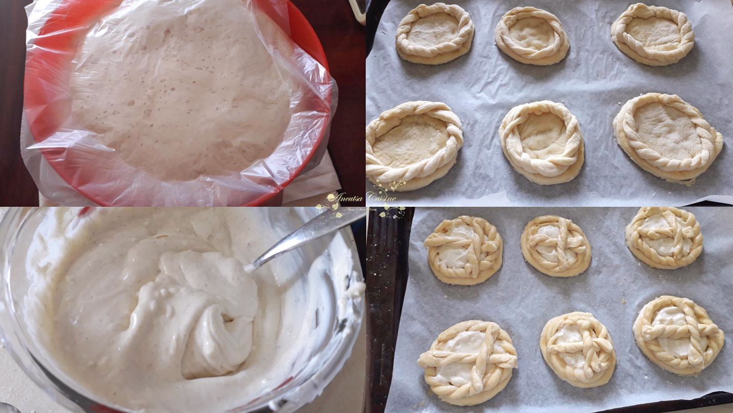 Mini pasti cu mascarpone si migdale