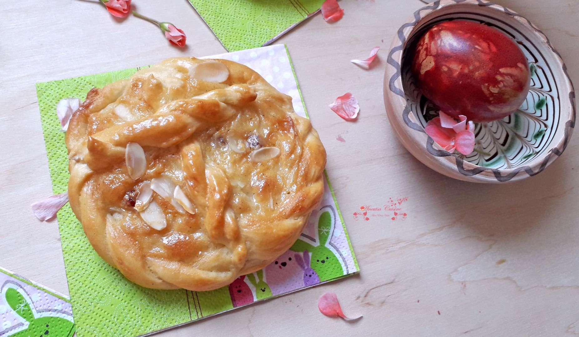 Mini pasti cu mascarpone si migdale