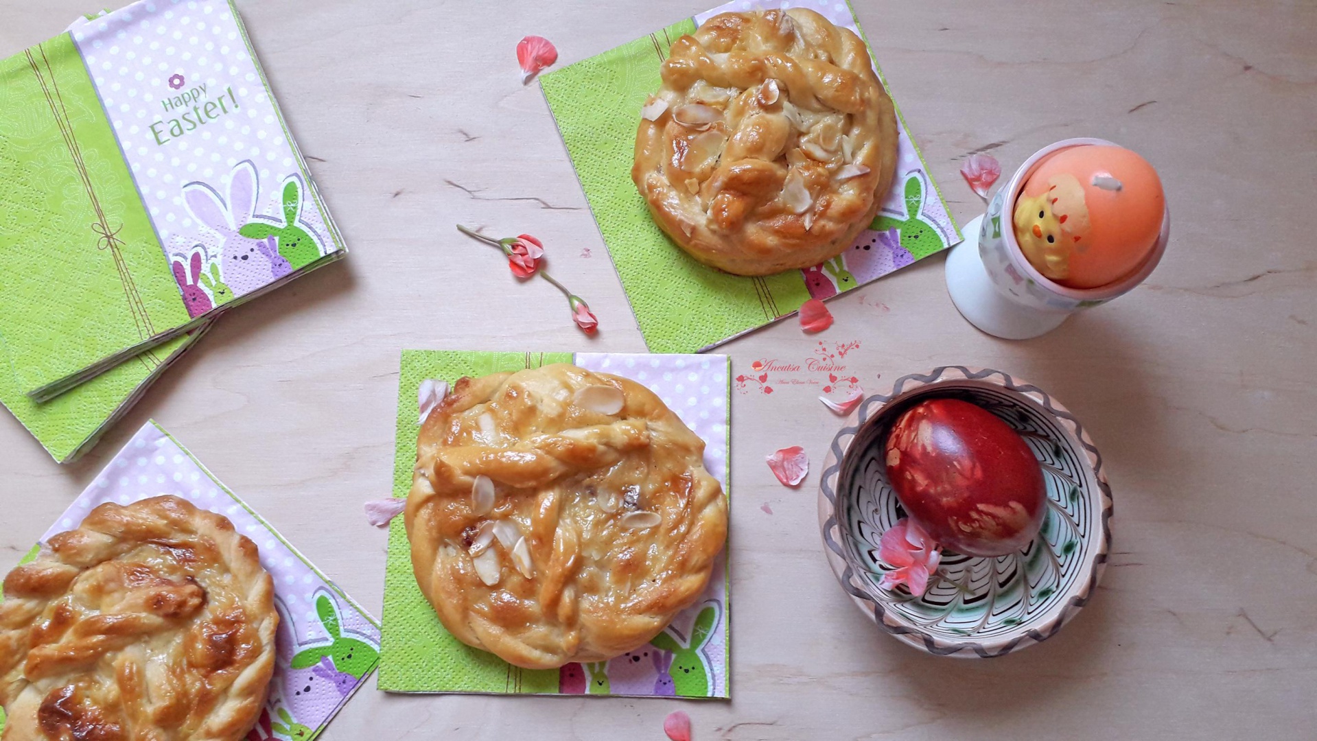 Mini pasti cu mascarpone si migdale