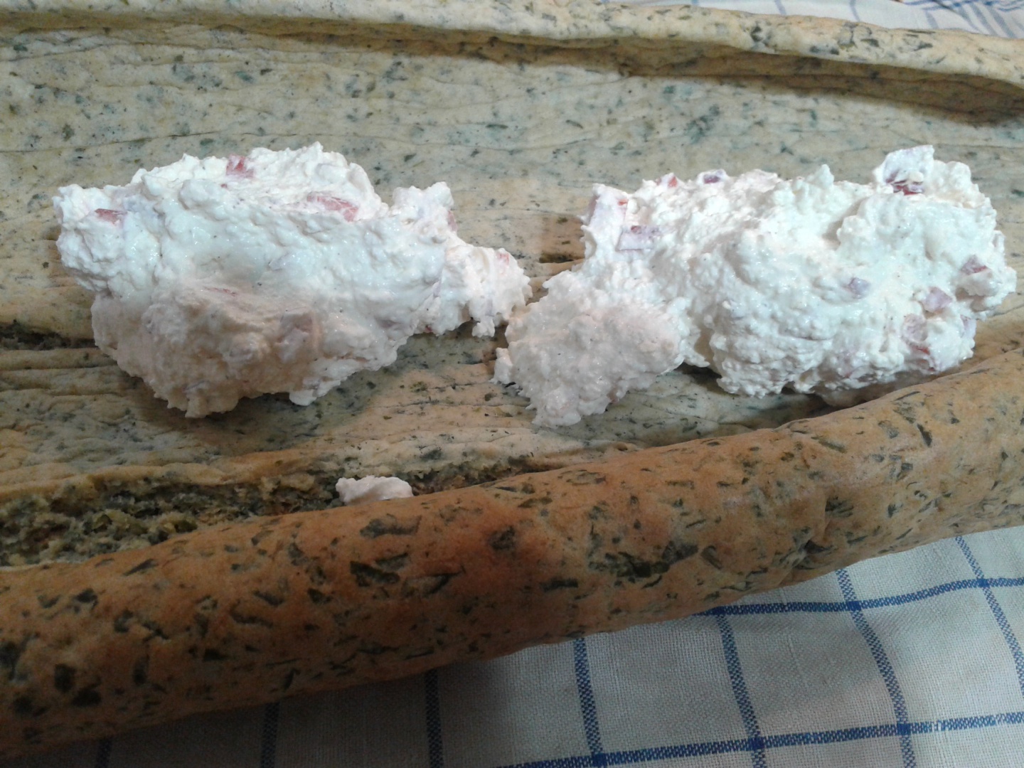 Rulada de spanac cu branza