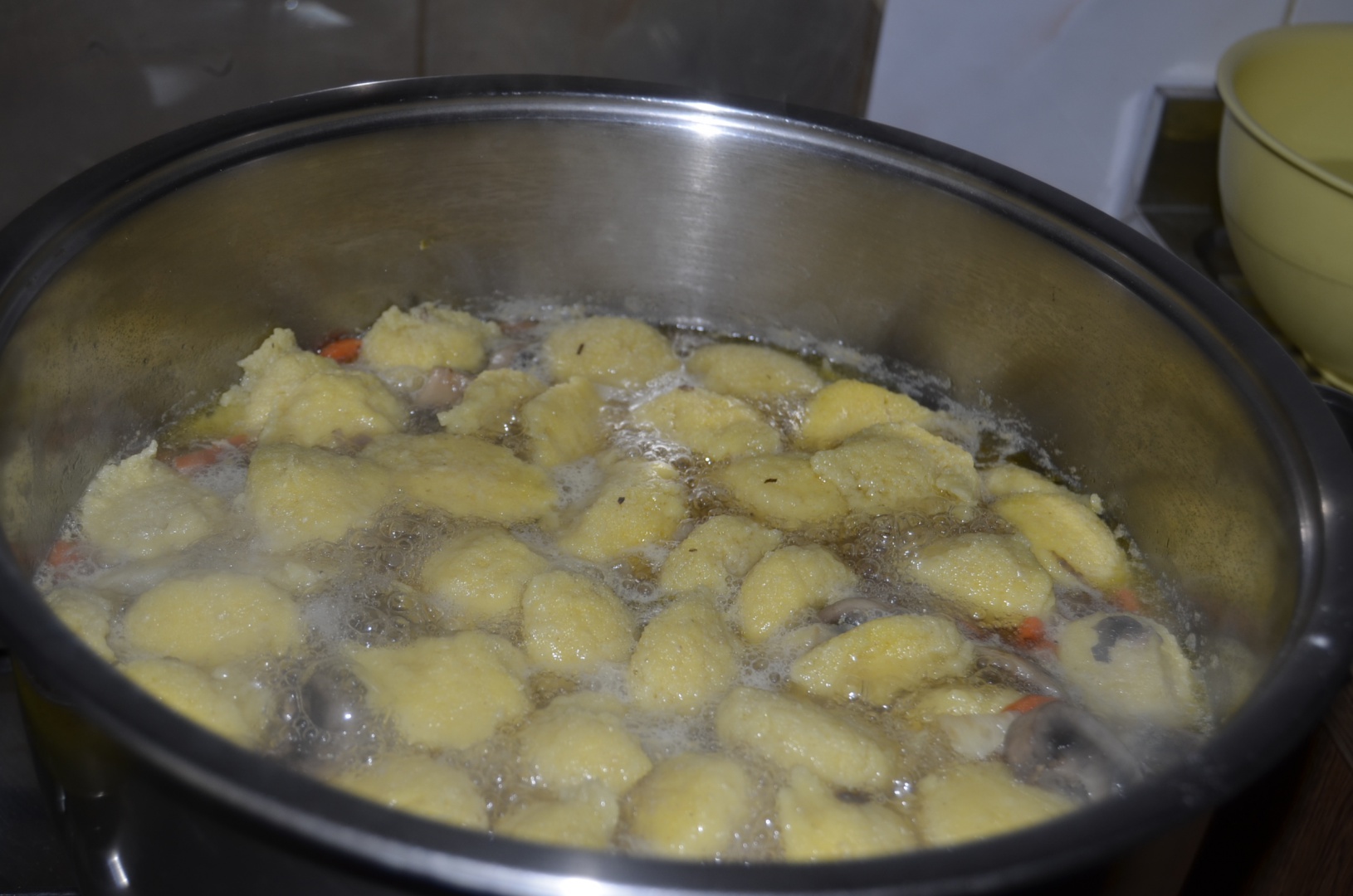 Supa de galuste cu ciuperci