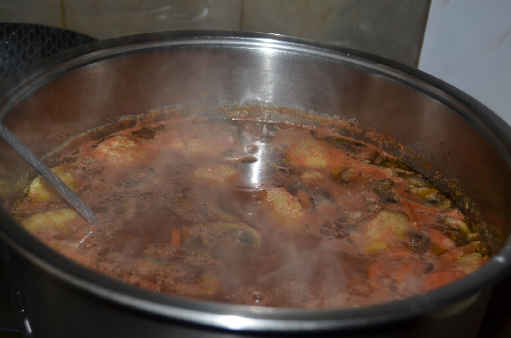 Supa de galuste cu ciuperci