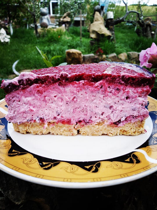 Cheesecake cu fructe congelate