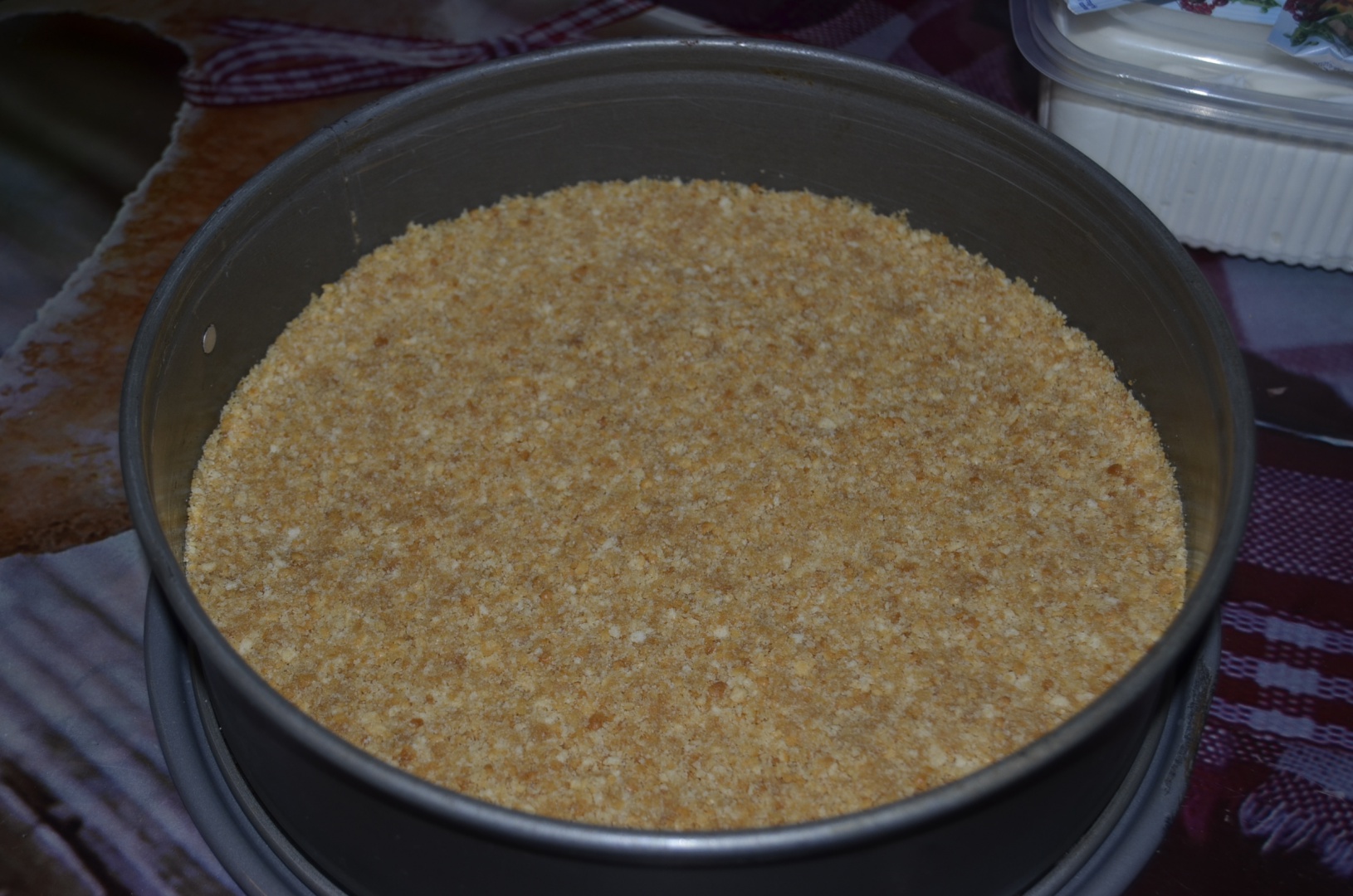 Cheesecake cu fructe congelate