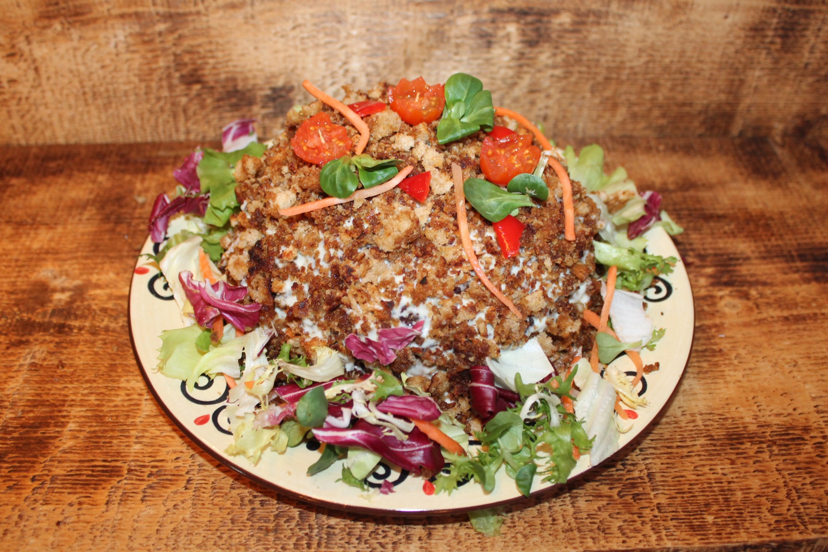 Musuroi de cartita din carne tocata, cartofi si bacon