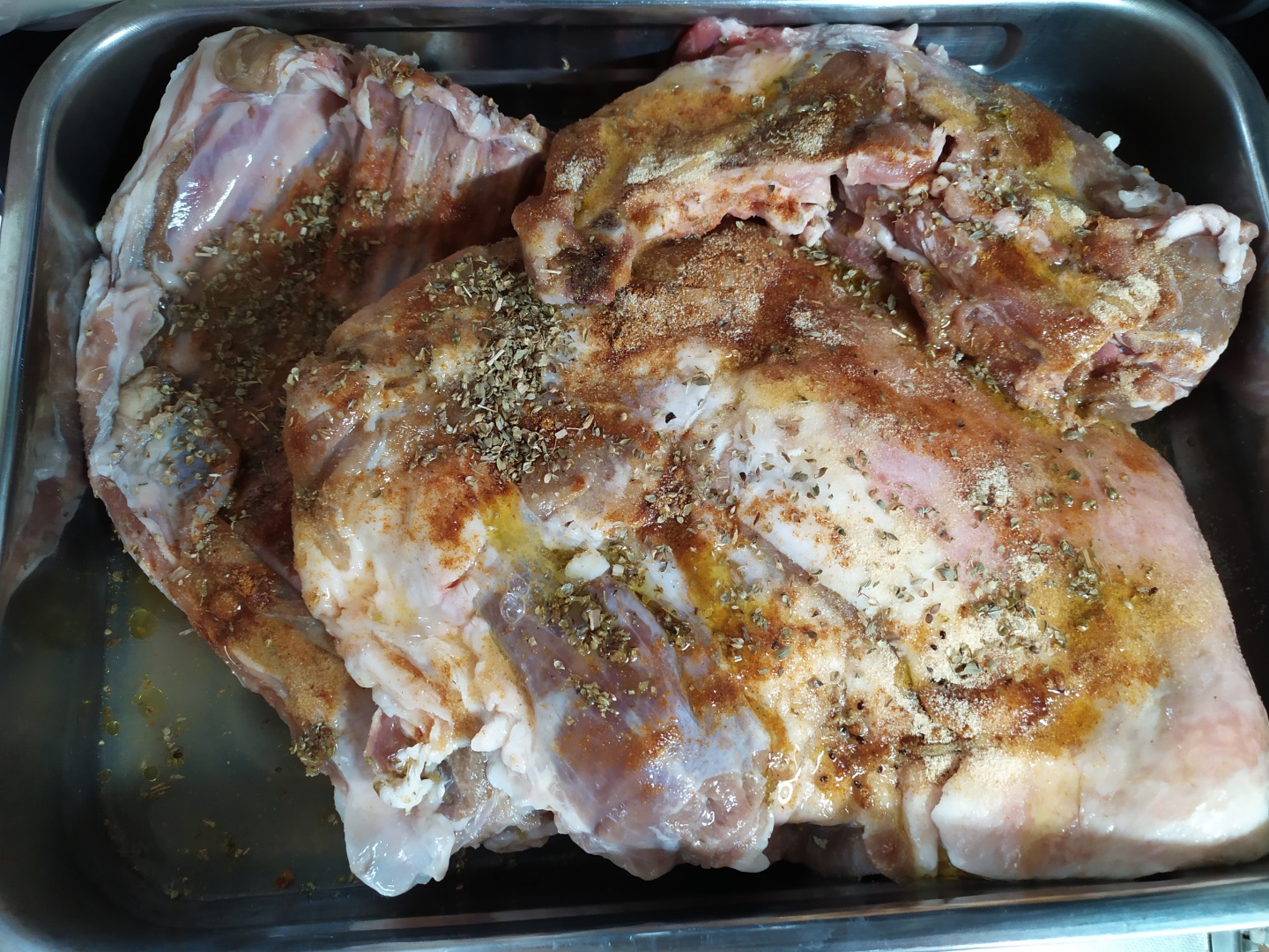 Coaste de miel si ciuperci umplute