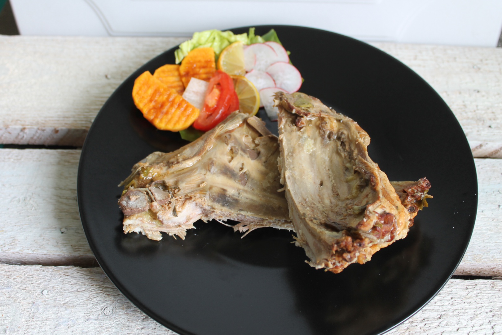 Coaste de miel si ciuperci umplute