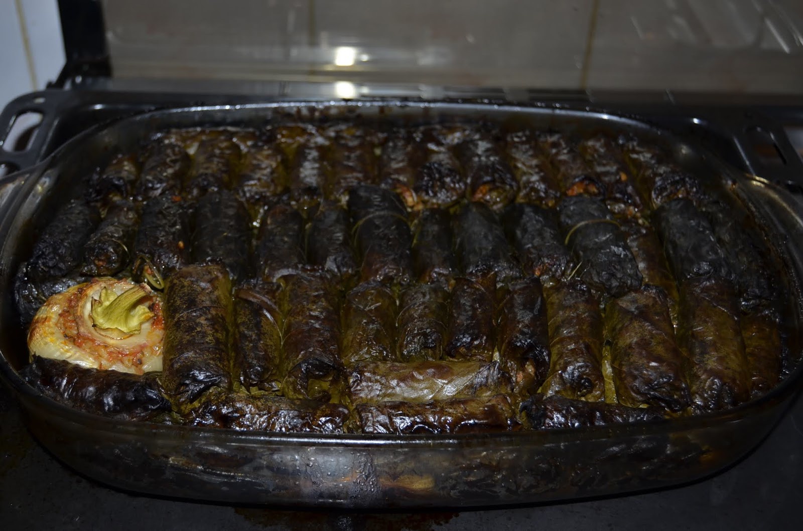 Sarmalute cu hribi si malai