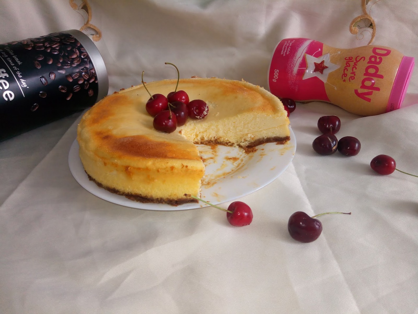 Cheesecake cu aroma de vanilie