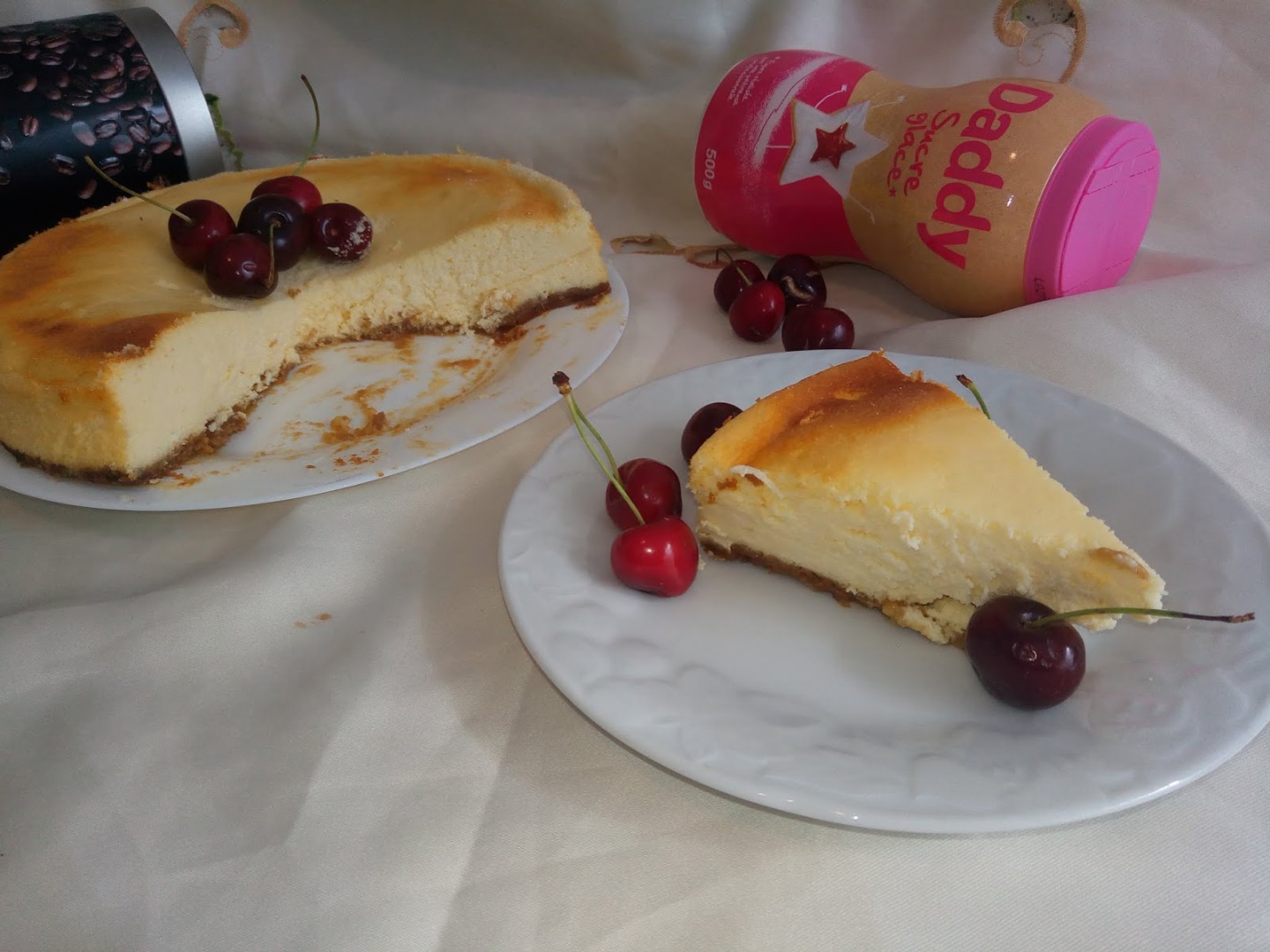 Cheesecake cu aroma de vanilie