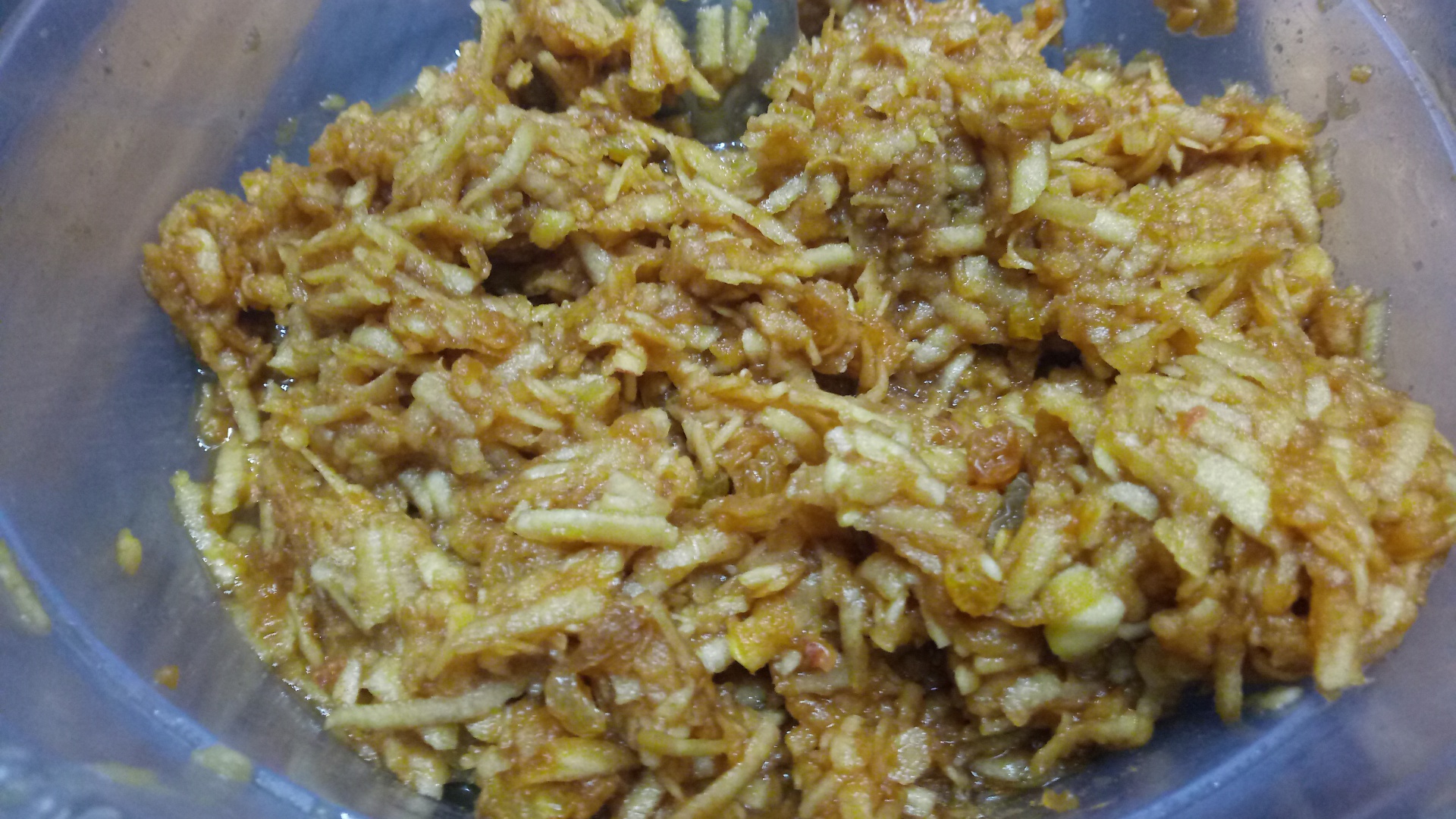 Prajitura cu mere si gris (de post)