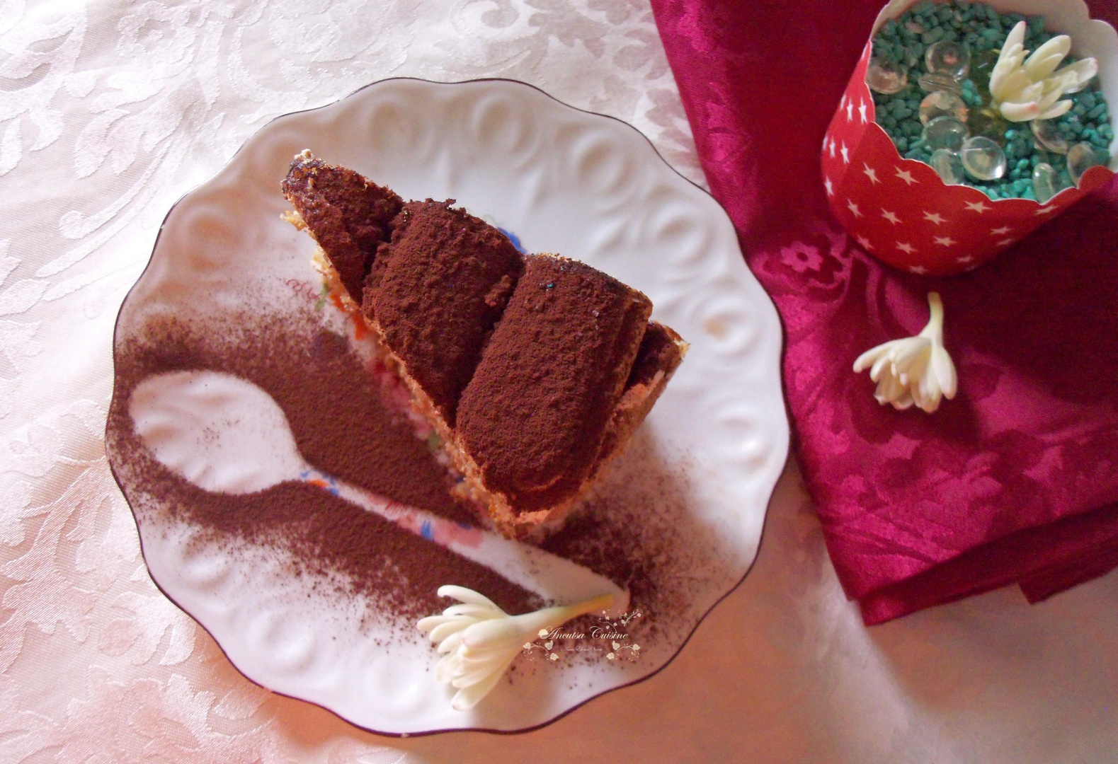 Tiramisu cu portocale si stafide