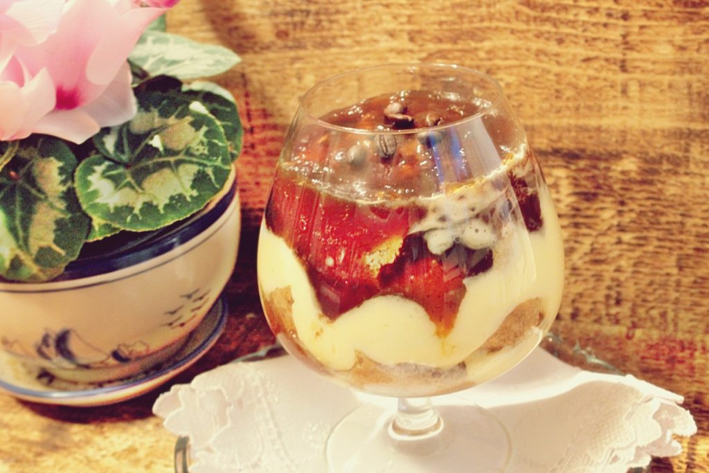 Tiramisu cu dulceata de dovleac