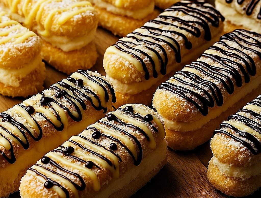 Piscoturi cu crema de mascarpone – desert fara coacere, rapid si delicios