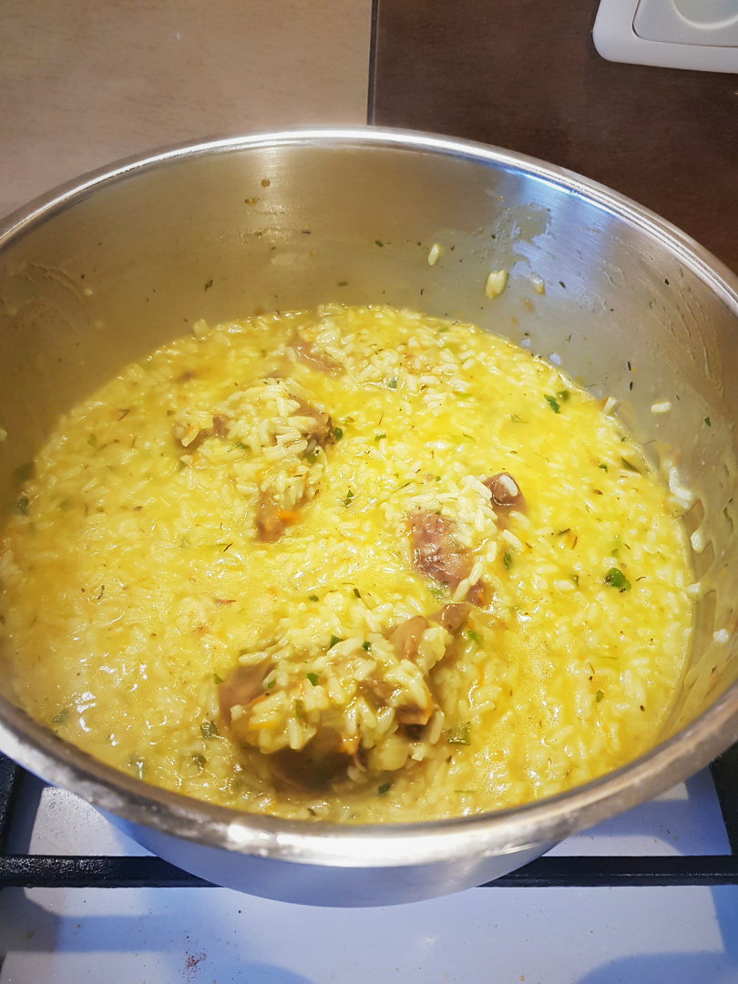 Pilaf cu cocos de tara