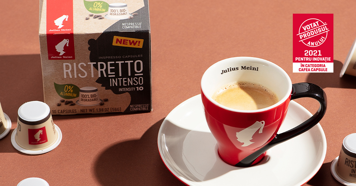Un moment de răsfăț pentru tine și grijă pentru natură, în aceeași capsulă: Inspresso biodegradabile Julius Meinl