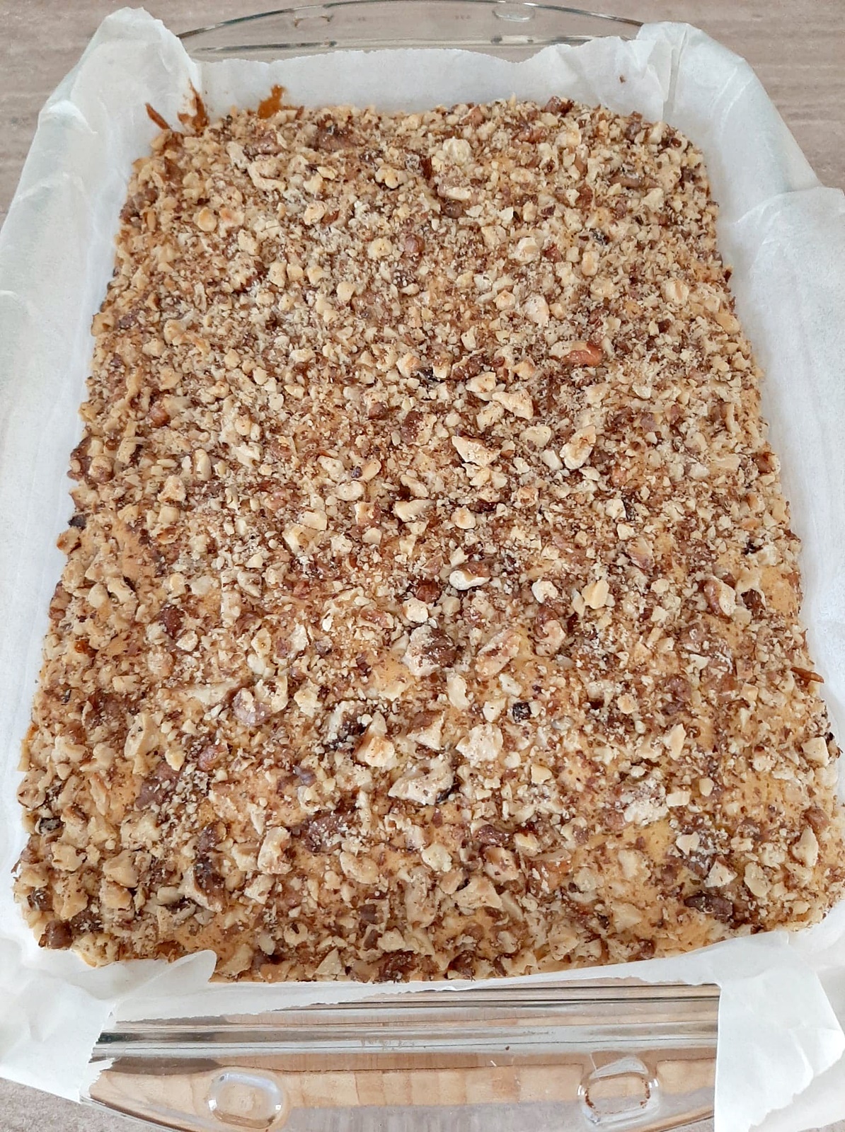 Prajitura Semiluna cu nuca si vanilie. Prajitura copilariei, ieftina si usor de facut