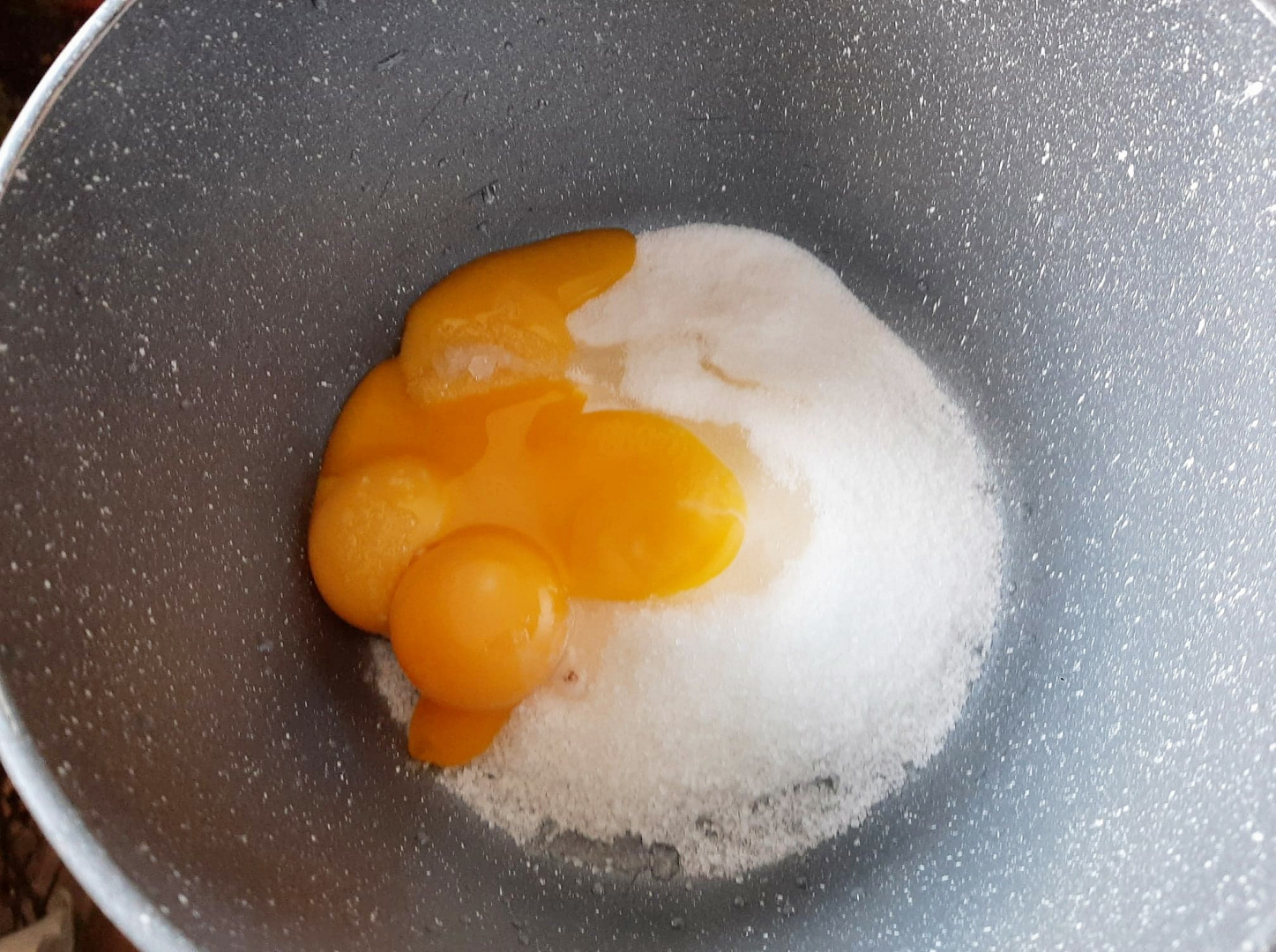 Prajitura ecler la tava