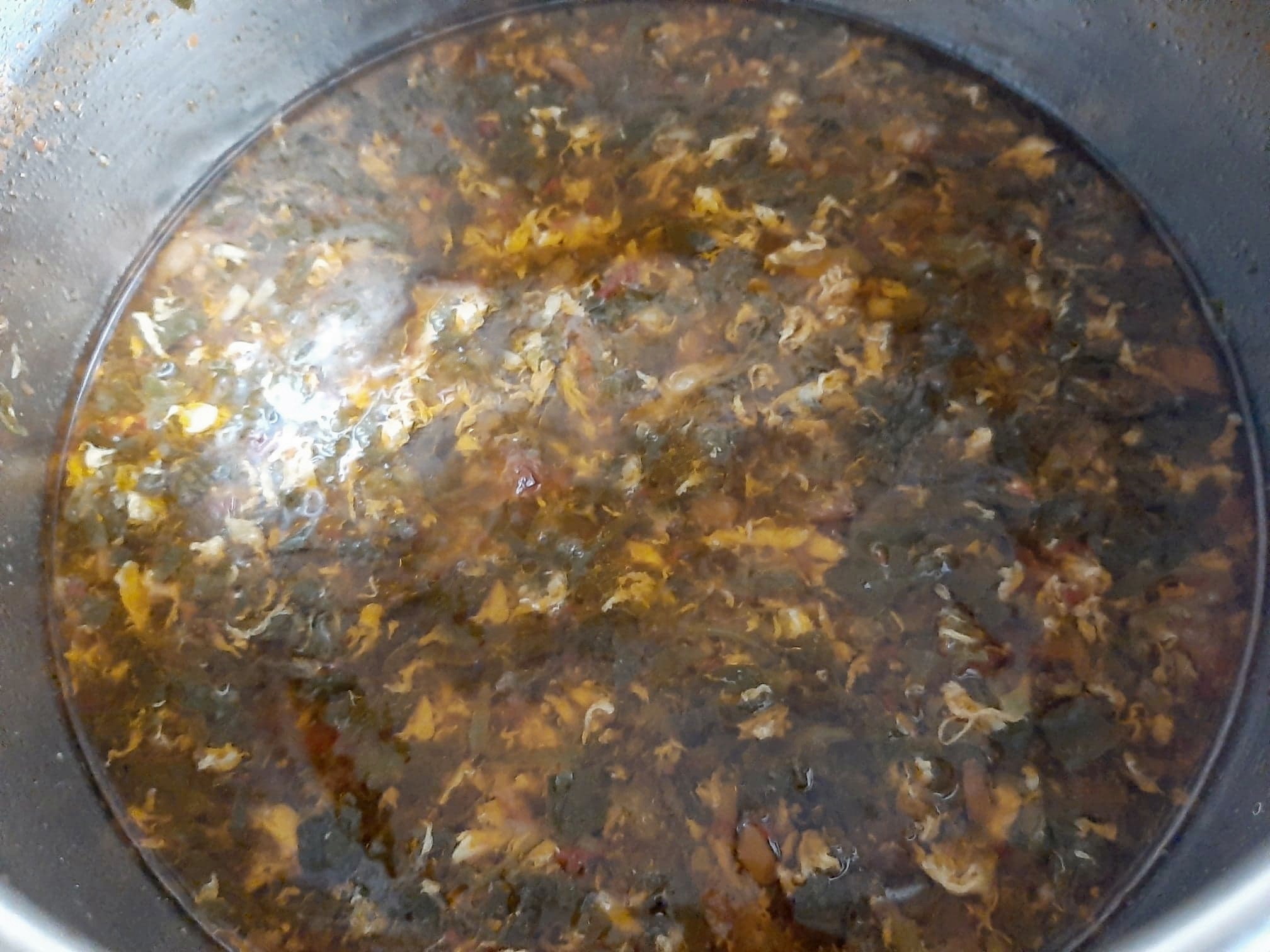 Ciorba de stevie si spanac