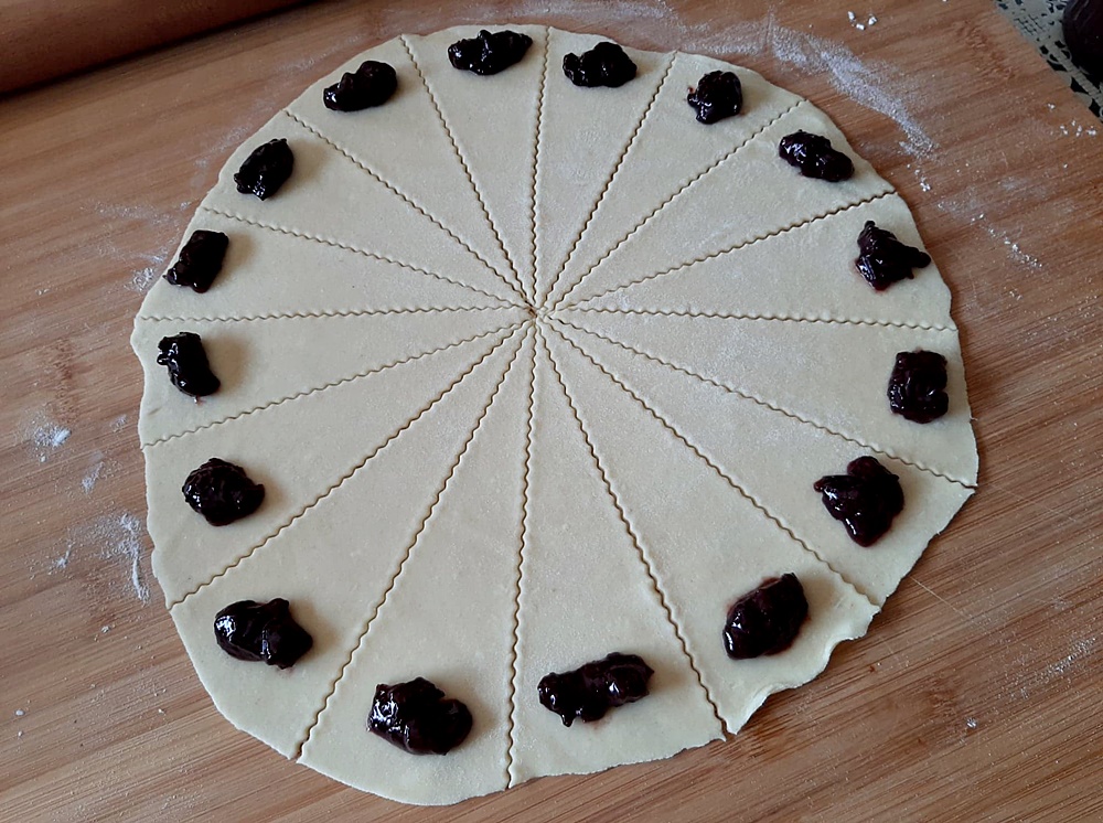 Cornulete fragede cu osanza