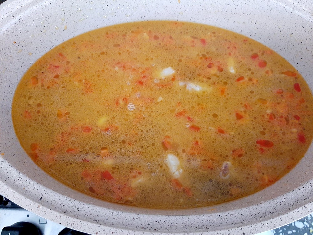 Orez cu carne de porc