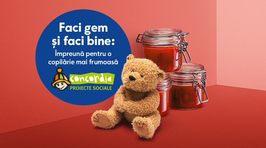 Aproape jumătate din copiii români se luptă zi de zi cu sărăcia. Susține-i alături de Zahăr Mărgăritar și CONCORDIA!