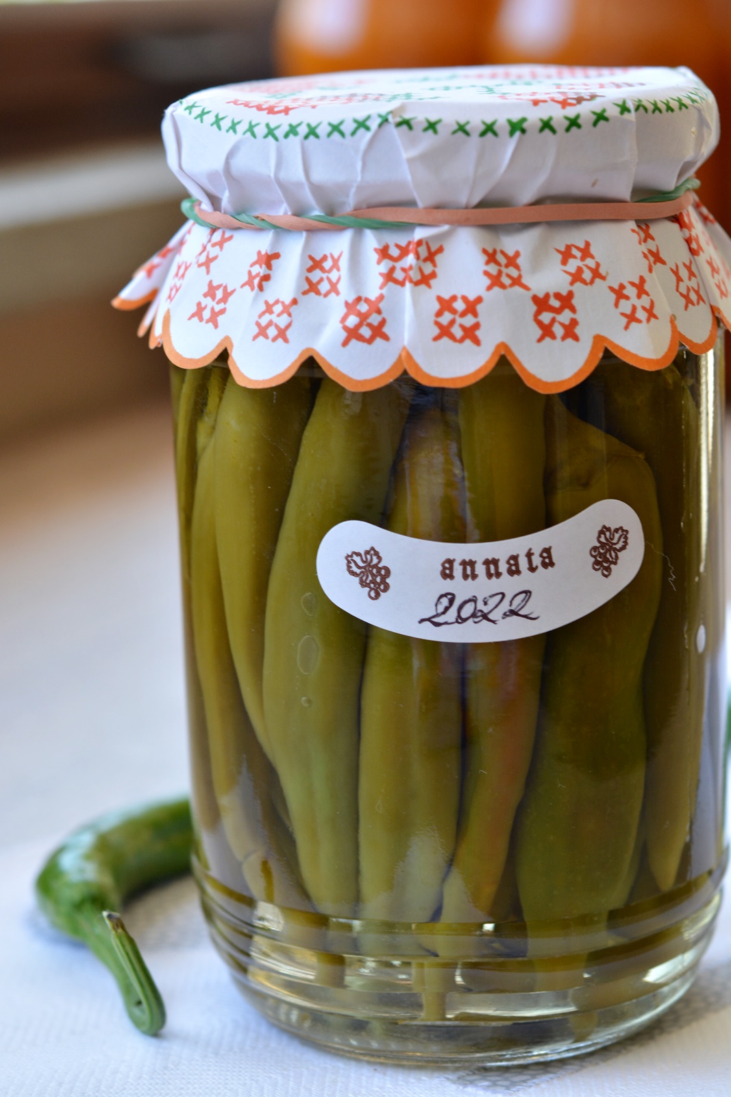 Ardei iuti la borcan