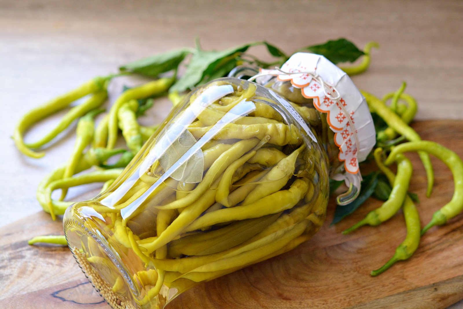 Ardei bulgaresti in otet