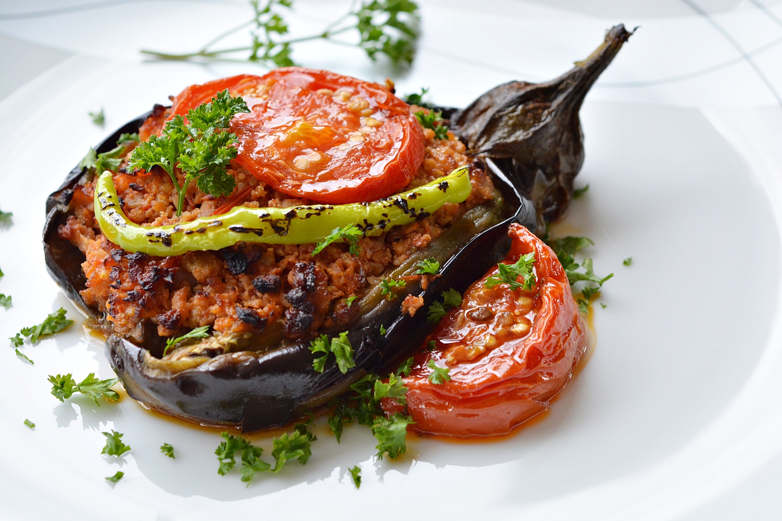 Vinete umplute cu carne