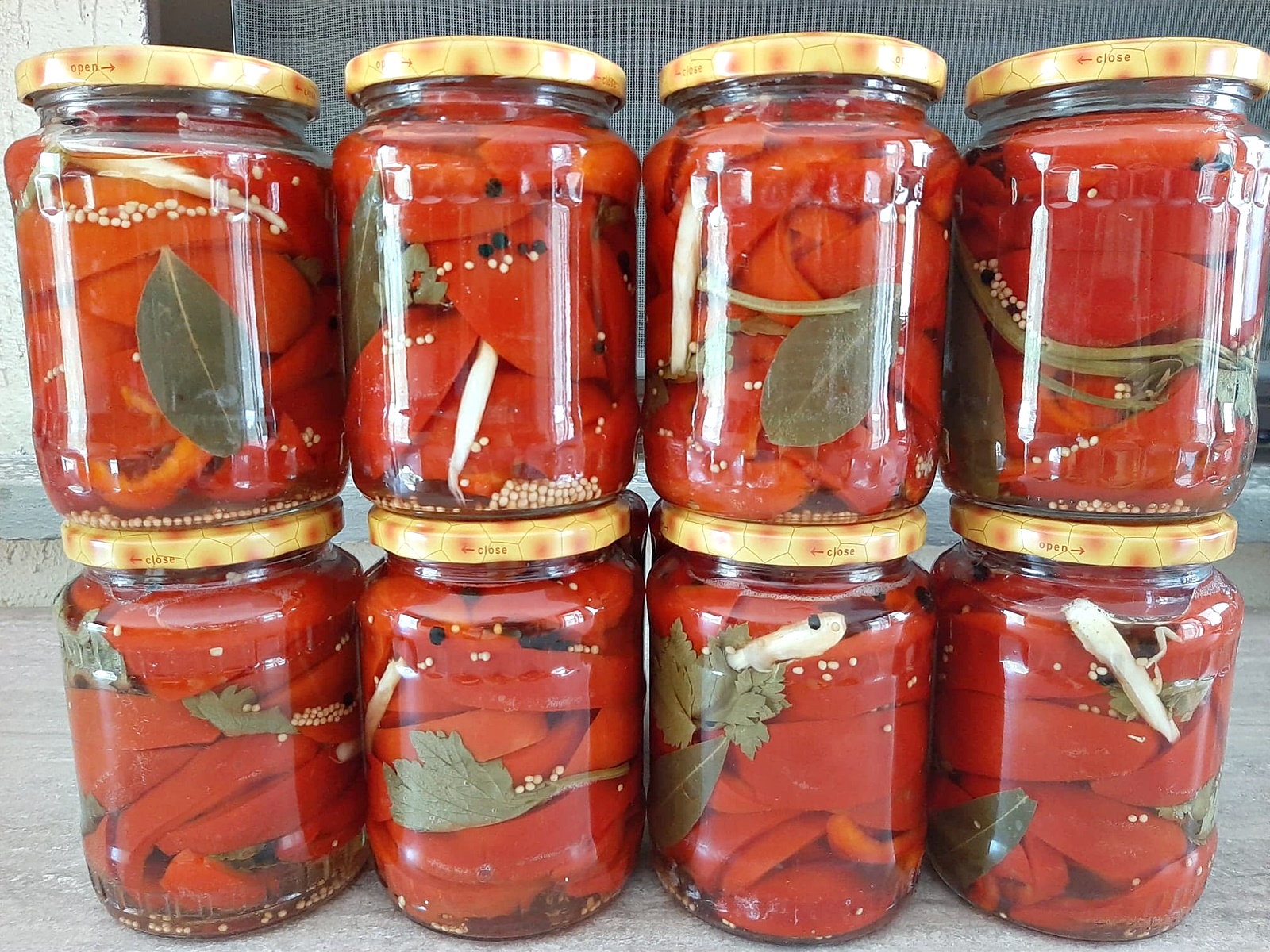 Gogosari in otet pentru iarna. Cea mai simpla si usoara reteta, fara conservanti