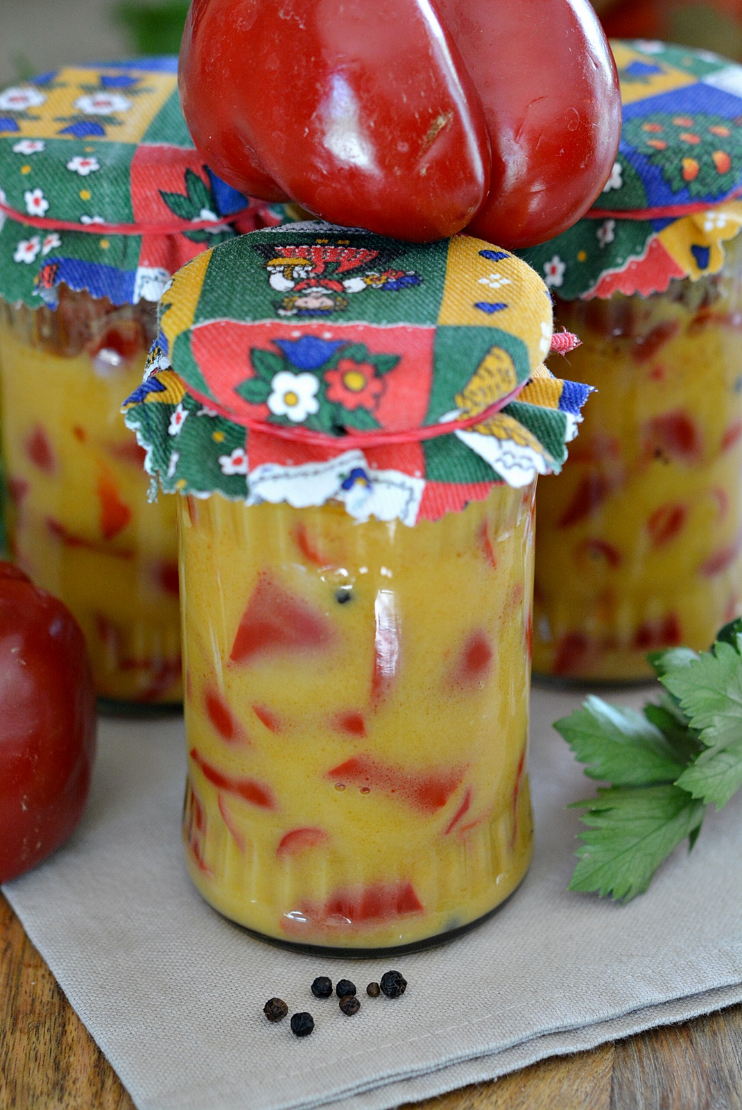 Gogosari in sos de mustar